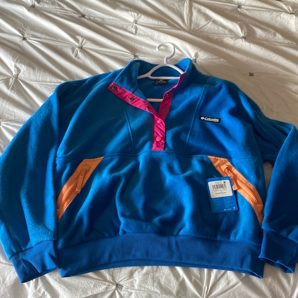 NWT - Womens Columbia fleece pullover